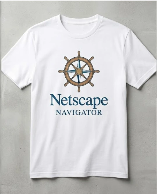 Polera Netscape (Negro)